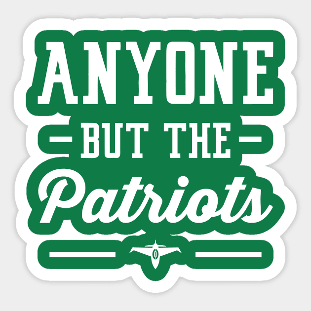 Anyone But The Patriots - New York Jets Sticker by anyonebutthepatriots